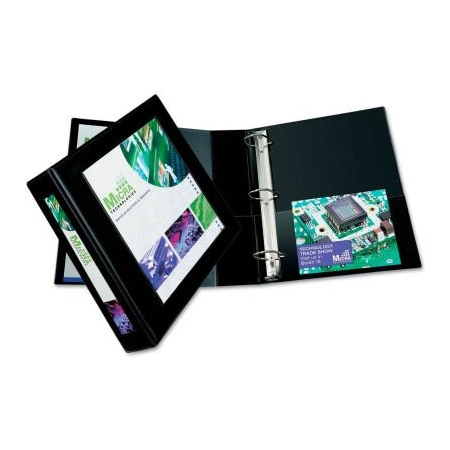 Avery Dennison Avery Framed View Binder with One Touch EZD Rings, 2" Capacity, Black 68032